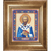 Набор для вышивания бисером "Икона священномученика Валентина"